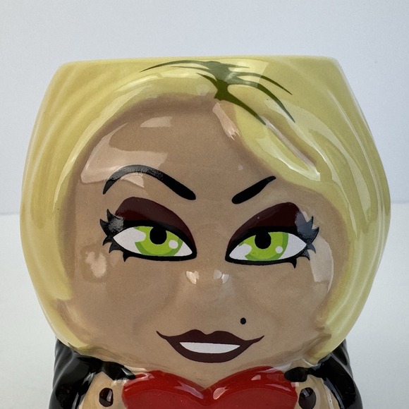 Halloween Chucky Ceramic Mug TIFFANY‎ Romance Is Dead 13.5oz Coffee Cup Horror - Picture 7 of 11